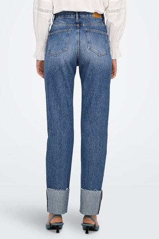 Jean taille haute - Bleu