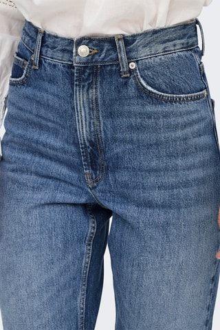 Jean taille haute - Bleu