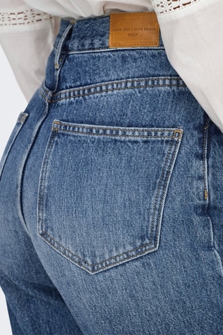 Jean taille haute - Bleu