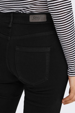 Jean flare en coton biologique - Noir