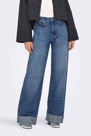 Jean wide legs - Bleu