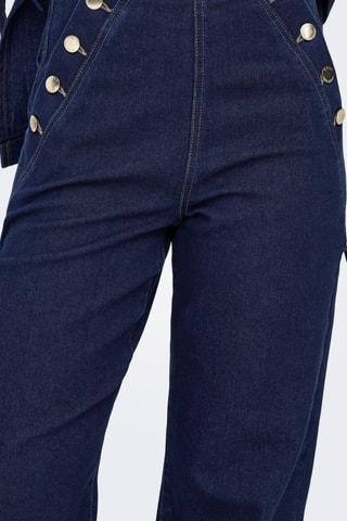 Jean taille haute - Bleu foncé