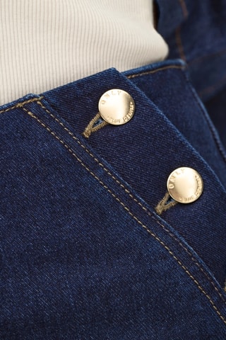 Jean taille haute - Bleu foncé