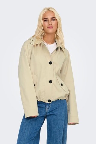 Parka à capuche - Beige