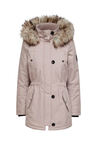 Parka à capuche - Rose
