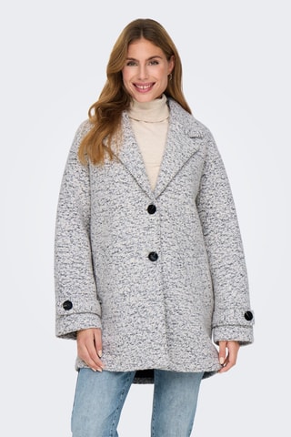 Manteau en laine - Gris