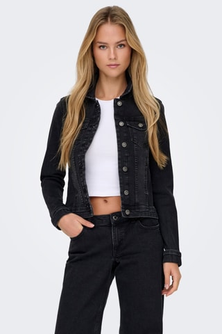 Veste en jean - Noir