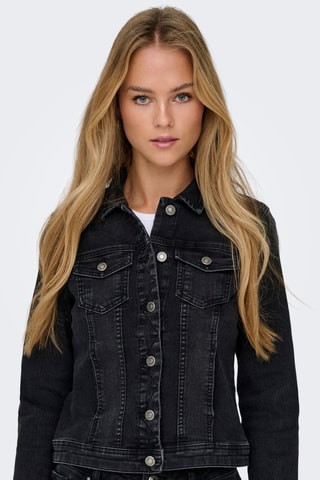 Veste en jean - Noir
