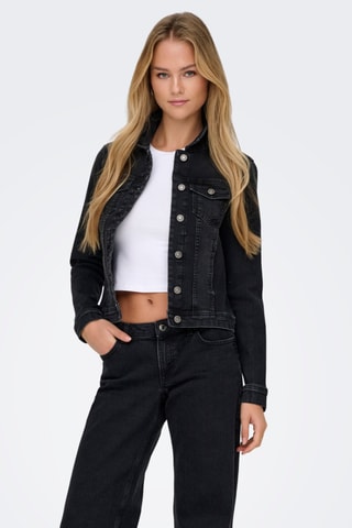 Veste en jean - Noir