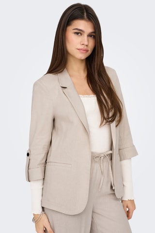 Veste en lin - Beige