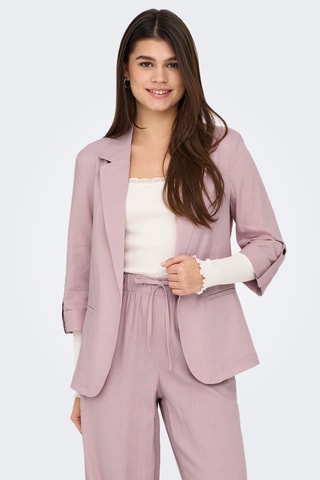Veste en lin - Violet