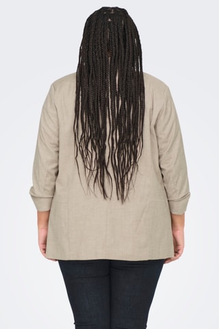 Veste à col châle - Beige