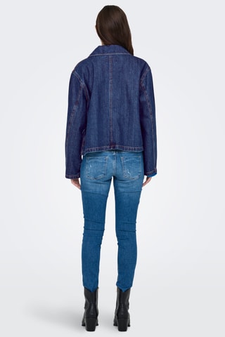 Veste en jean - Bleu marine