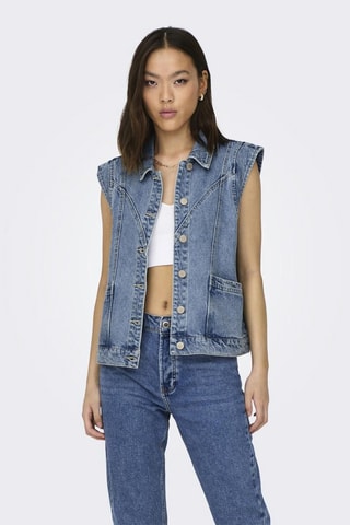 Veste sans manches - Bleu
