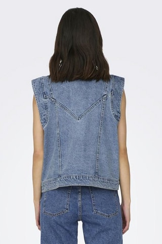Veste sans manches - Bleu