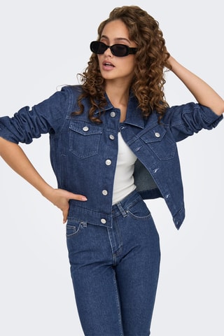 Veste en jean - Bleu
