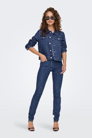 Veste en jean - Bleu