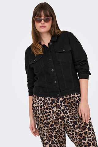 Veste en jean - Noir