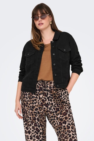 Veste en jean - Noir