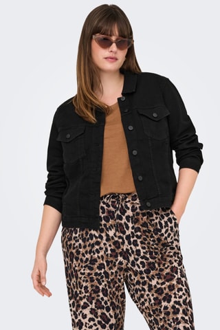 Veste en jean - Noir