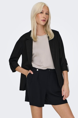 Veste en lin - Noir