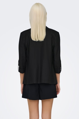 Veste en lin - Noir