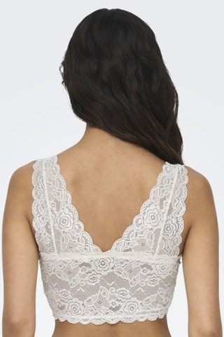 Brassière en dentelle - Blanc