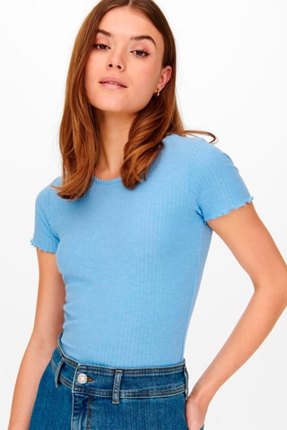 Top - Bleu clair