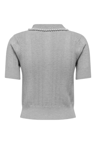 Top - Gris clair