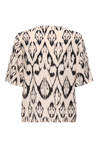 Top - Beige et noir