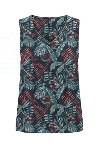Top - Bleu marine