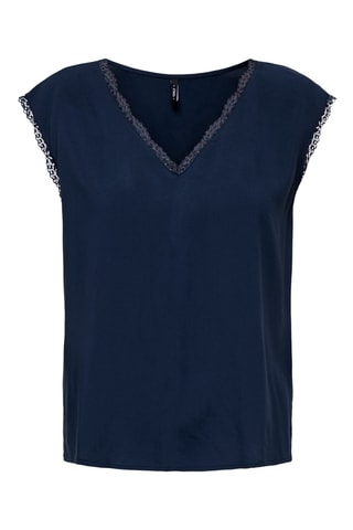 Top - Bleu marine
