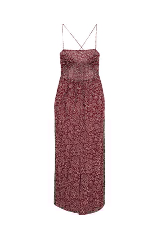 Robe longue - Bordeaux