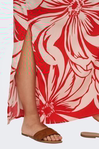 Robe longue - Rouge