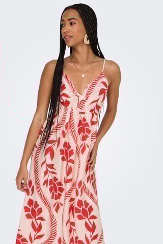 Robe longue - Rouge