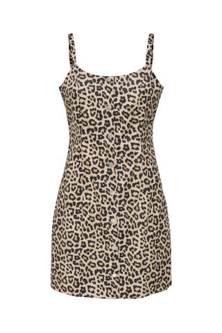 Robe droite - Beige