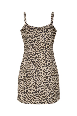 Robe droite - Beige