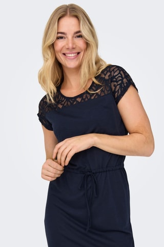 Robe droite - Bleu marine