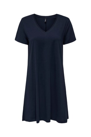 Robe trapèze - Bleu marine