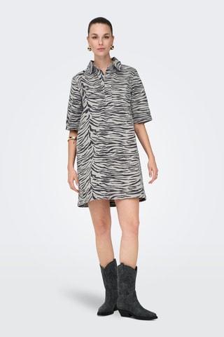 Robe relaxed - Gris