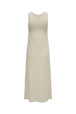 Robe longue en coton biologique - Gris clair