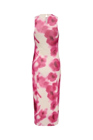 Robe midi tie and dye - Ecru