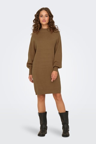 Robe midi - Marron