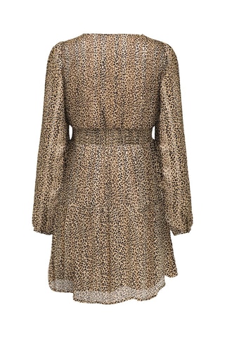 Robe courte regular - Beige