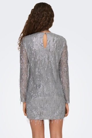 Robe courte - Argenté