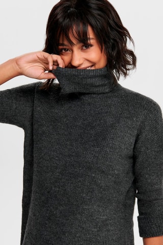 Robe pull - Gris foncé