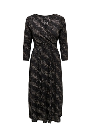 Robe midi - Marron foncé