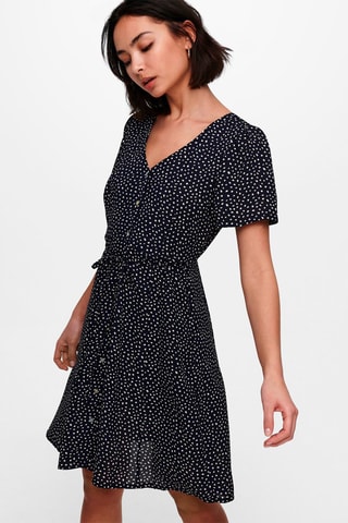 Robe chemise - Bleu nuit