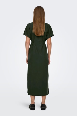 Robe chemise - Vert foncé