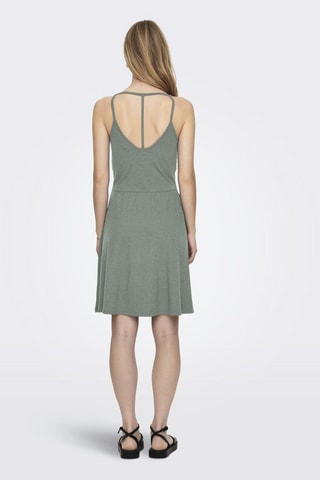 Robe patineuse - Kaki chiné